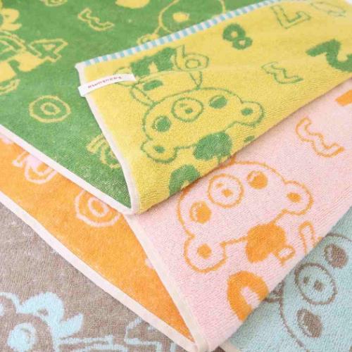 かずくま フェイスタオル ロングタオル ライン 絵本キャラクター グッズ メール便可