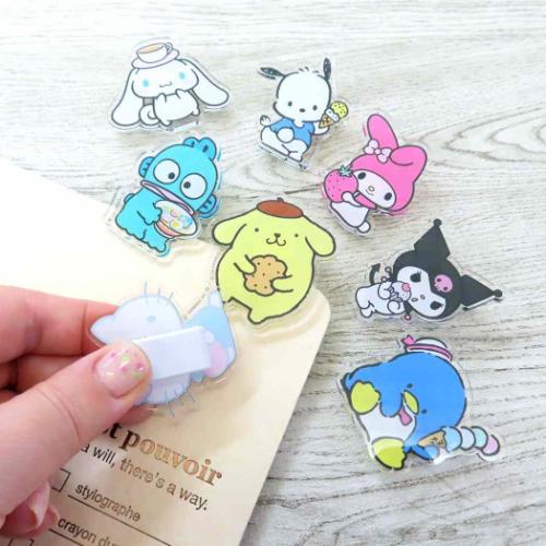 ポチャッコ クリップ アクリルクリップ サンリオ キャラクター グッズ メール便可