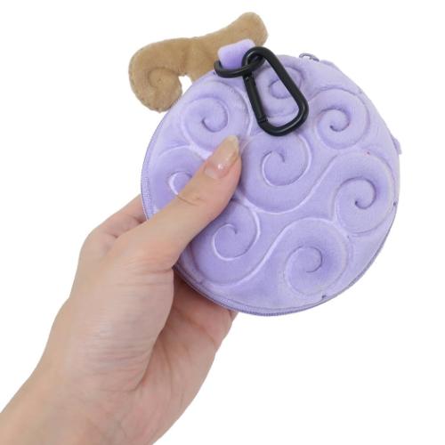 ワンピース ミニポーチ 悪魔の実エンボスポーチ ゴムゴムの実 少年ジャンプ アニメキャラクター グッズ メール便可