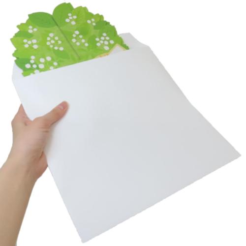 色紙 メッセージプランツ ガーベラオレンジ 寄せ書き グッズ