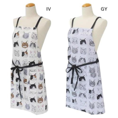 エプロン ショートエプロン ヴェリアスキャット かわいい グッズ メール便可