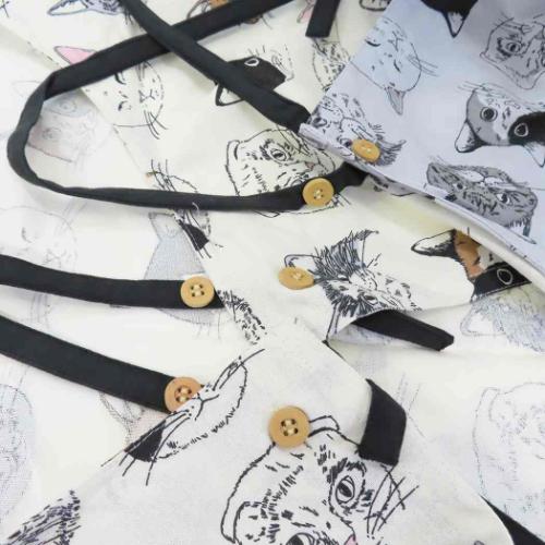 エプロン ショートエプロン ヴェリアスキャット かわいい グッズ メール便可