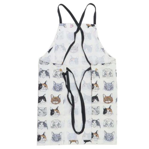 エプロン ショートエプロン ヴェリアスキャット かわいい グッズ メール便可