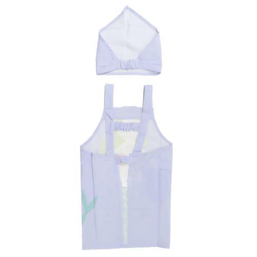 エプロン キッズエプロン＆三角巾 ハローマーメイド かわいい グッズ メール便可