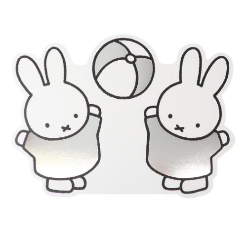 ミッフィー POSTCARD ダイカットポストカード ball ディックブルーナ 絵本キャラクター グッズ メール便可