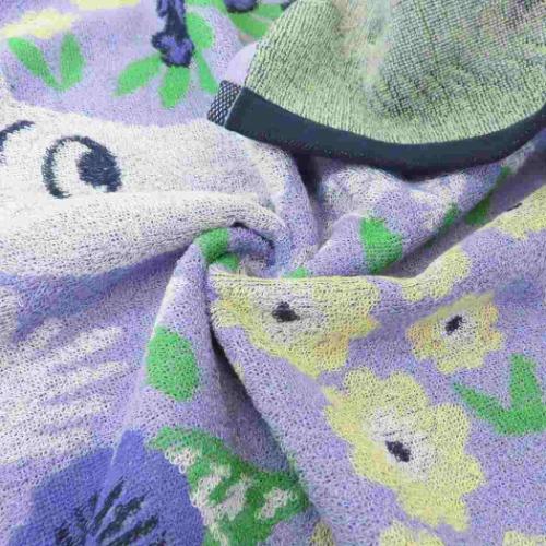 ムーミン スポーツタオル ミニバスタオル パープルラベンダー 北欧 キャラクター グッズ