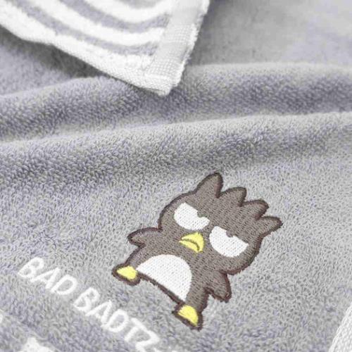 バッドばつ丸 ミニタオル ジャガードハンカチタオル ばつ丸ブラック サンリオ キャラクター グッズ メール便可