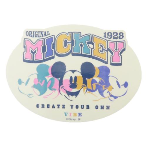 ミッキーマウス ダイカットシール キャラクターステッカー オリジナル ディズニー キャラクター グッズ メール便可