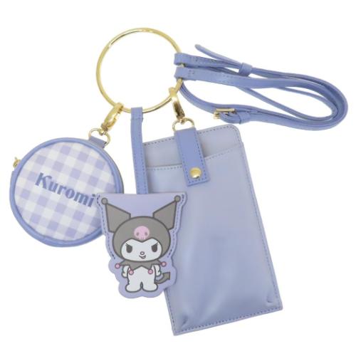 クロミ スマホポーチ 3連ショルダーポーチ サンリオ キャラクター グッズ