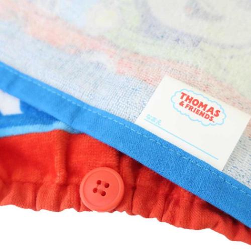 きかんしゃトーマス ゴム&ボタン付きキッズおてふきタオル おりこうタオル スカイロゴ キャラクター グッズ メール便可