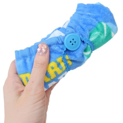 プラレール ゴム&ボタン付きキッズおてふきタオル おりこうタオル システム 鉄道 キャラクター グッズ メール便可