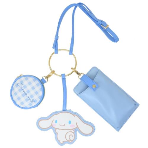 シナモロール スマホポーチ 3連ショルダーポーチ サンリオ キャラクター グッズ