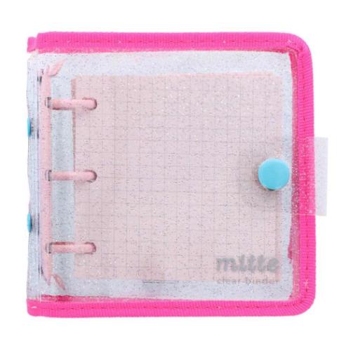 mitte バインダー ラメミニバインダー 新入学 かわいい グッズ