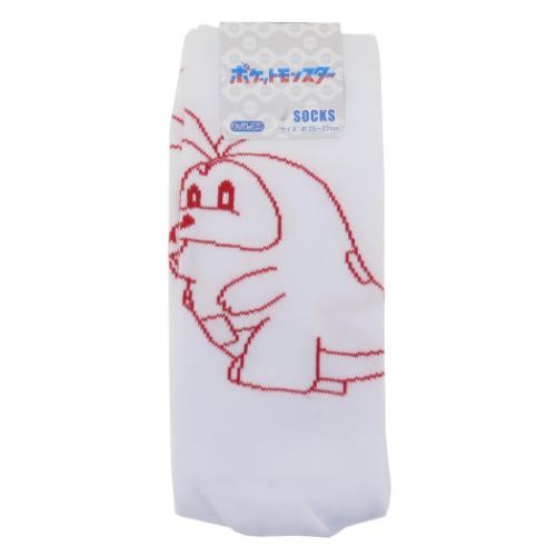 ポケットモンスター 男性用靴下 メンズハイソックス ホゲータ バック ポケモン キャラクター グッズ