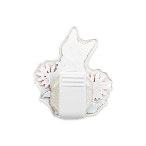 たけいみき クリップ アクリルクリップ mondo ジンジャーキャット 猫 ガーリーイラスト グッズ メール便可