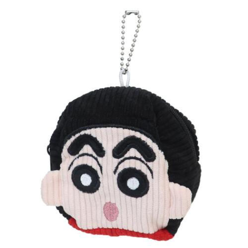 クレヨンしんちゃん ミニポーチ コーデュロイキューブポーチ アニメキャラクター グッズ