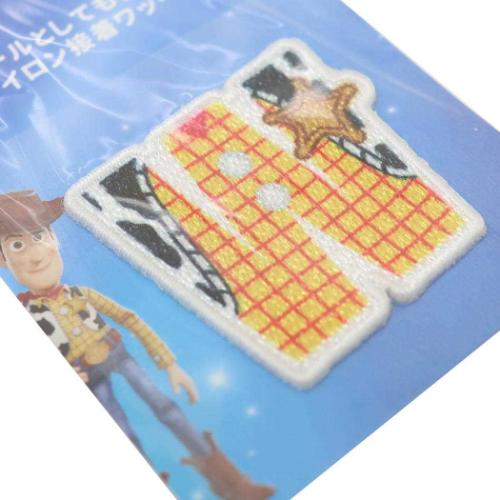 トイストーリー ワッペン アルファベットワッペン W ウッディ ディズニー キャラクター グッズ メール便可