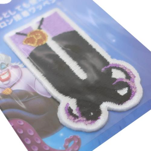 リトルマーメイド ワッペン アルファベットワッペン U アースラ ディズニー キャラクター グッズ メール便可