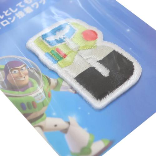 トイストーリー ワッペン アルファベットワッペン B バズライトイヤー ディズニー キャラクター グッズ メール便可
