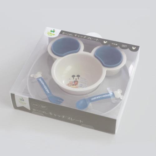 ミッキーマウス ミニプレート 食べこぼしキャッチプレート BxBE ディズニー キャラクター グッズ