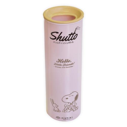 スヌーピー ティッシュケース スリムティッシュボトル PBExL rab ピーナッツ キャラクター グッズ