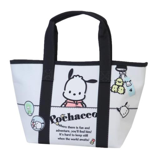 ポチャッコ トートバッグ だまし絵 手提げバッグ サンリオ キャラクター グッズ メール便可