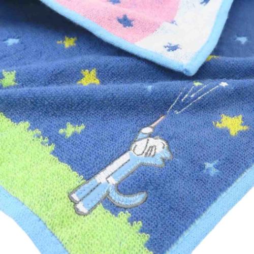 11ぴきのねこ ミニタオル ジャガードハンカチタオル ハナビキラキラ 絵本キャラクター グッズ メール便可