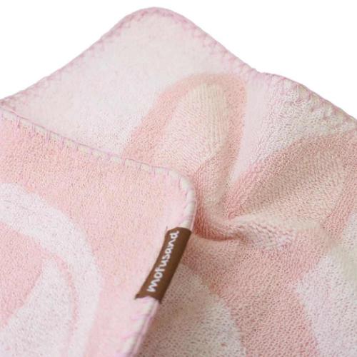 モフサンド ミニタオル ジャガードハンカチタオル うさにゃんフェイス mofusand キャラクター グッズ メール便可