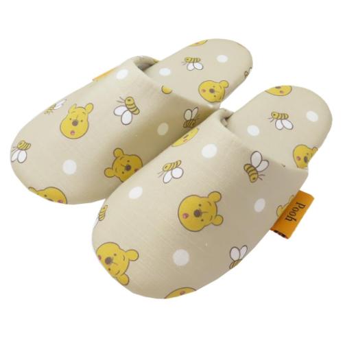 くまのプーさん スリッパ ルームシューズ ハチドット ディズニー キャラクター グッズ