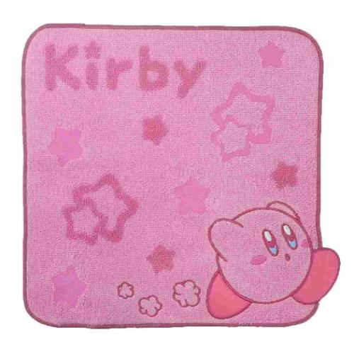 星のカービィ ミニタオル ジャガードハンカチタオル とびだしカービィ キャラクター グッズ メール便可