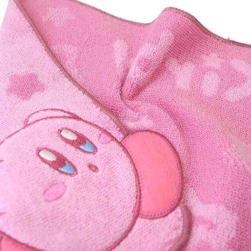 星のカービィ ミニタオル ジャガードハンカチタオル とびだしカービィ キャラクター グッズ メール便可