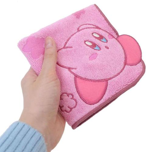 星のカービィ ミニタオル ジャガードハンカチタオル とびだしカービィ キャラクター グッズ メール便可