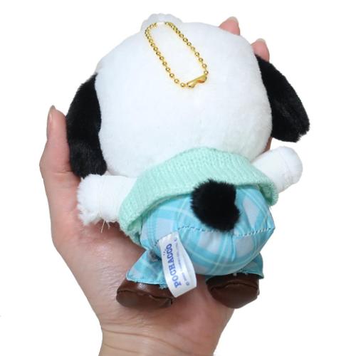 サンリオキャラクターズ マスコット レトロ制服 ミニぬいぐるみボールチェーン ポチャッコ サンリオ キャラクター グッズ