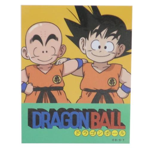 ドラゴンボール ダイカットシール キャラクターステッカー 悟空とクリリン アニメキャラクター グッズ メール便可