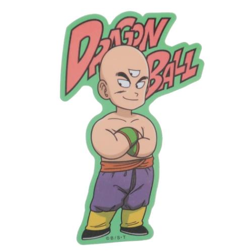 ドラゴンボール ダイカットシール キャラクターステッカー 天津飯 ロゴ アニメキャラクター グッズ メール便可