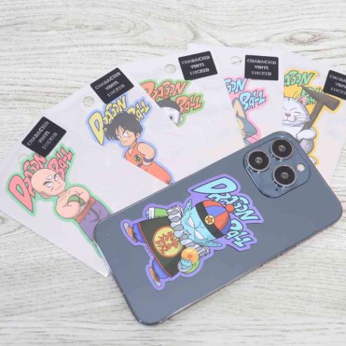 ドラゴンボール ダイカットシール キャラクターステッカー プーアル ロゴ アニメキャラクター グッズ メール便可