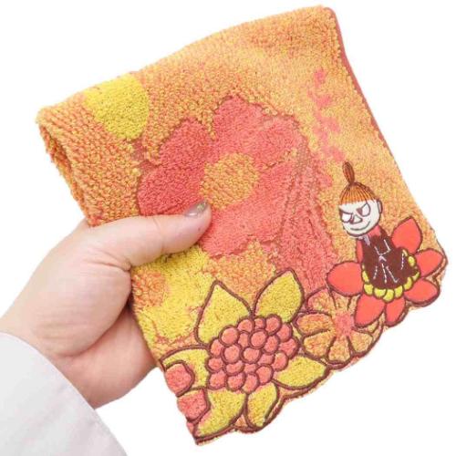 ムーミン ハンドタオル ジャガードウォッシュタオル クラシカルレッド 北欧 キャラクター グッズ メール便可