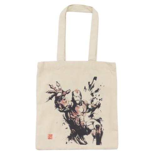 アイアンマン トートバッグ キャンバストート スプラッシュパワー MARVEL キャラクター グッズ メール便可