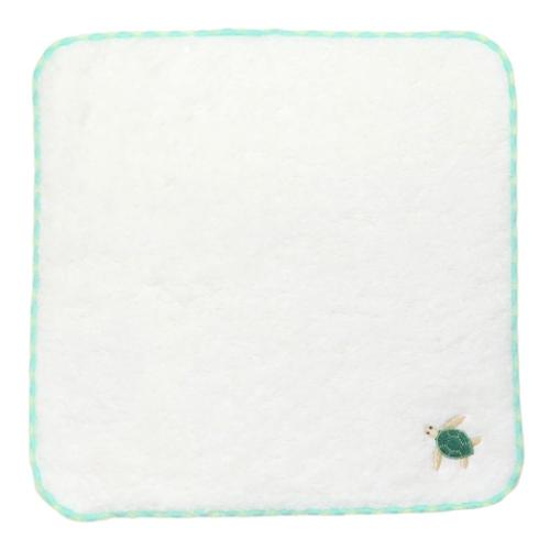 タートン ミニタオル ワンポイント刺繍タオル ナチュラル かわいい グッズ メール便可