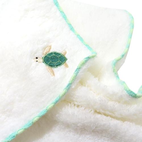 タートン ミニタオル ワンポイント刺繍タオル ナチュラル かわいい グッズ メール便可