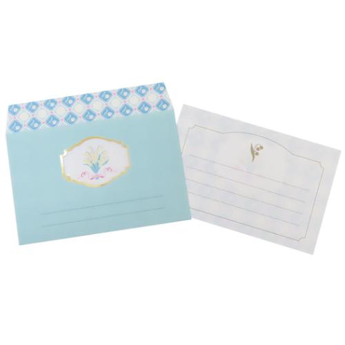 手紙セット レターセット スズラン おしゃれ グッズ メール便可