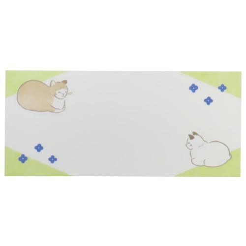 便箋 ネコの推し仕草一筆箋 香箱座りするしぐさ かわいい グッズ メール便可