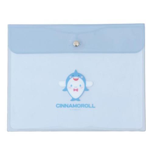 シナモロール 書類ケース フラットケースA5 おかぶりアニマルCN サンリオ キャラクター グッズ メール便可