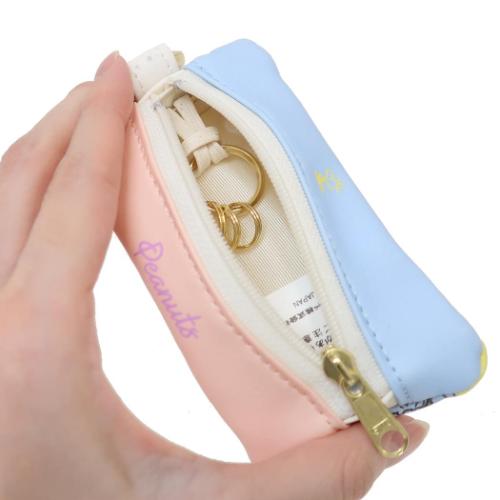 スヌーピー キーポーチ キーケース コミック柄 ピーナッツ キャラクター グッズ メール便可