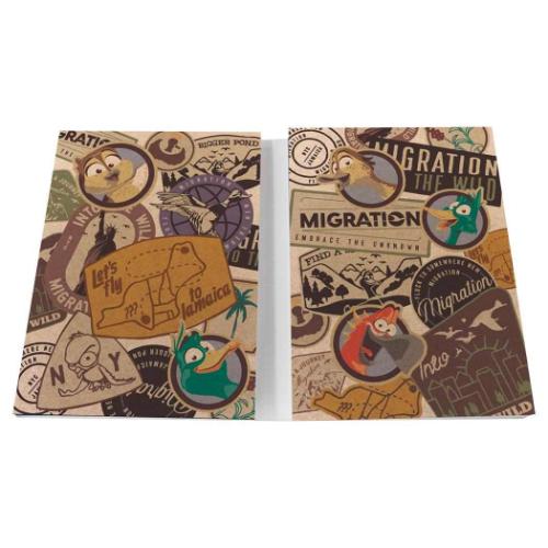 フライ FLY メモ帳 パタパタメモ イルミネーション 映画キャラクター グッズ メール便可