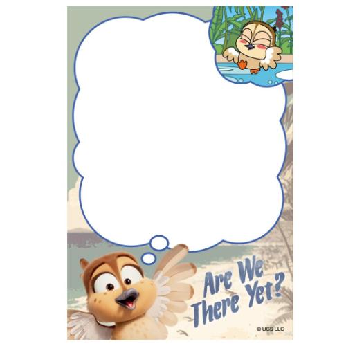 フライ FLY メモ帳 パタパタメモ イルミネーション 映画キャラクター グッズ メール便可