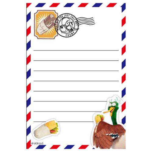 フライ FLY メモ帳 パタパタメモ イルミネーション 映画キャラクター グッズ メール便可