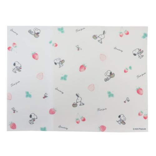 スヌーピー ランチマット ランチョンマット ストロベリー ピーナッツ キャラクター グッズ メール便可