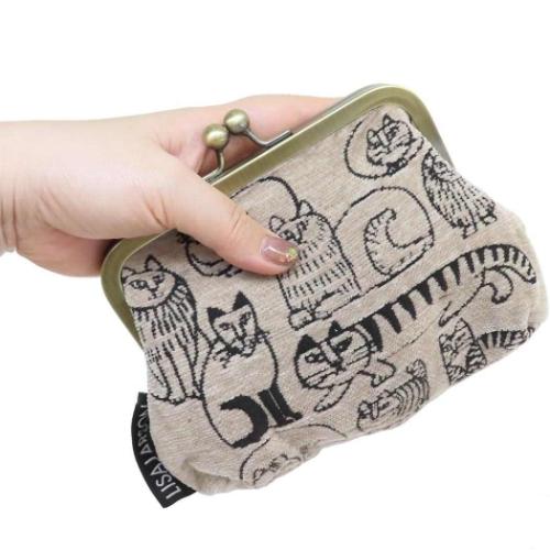 リサ ラーソン コスメポーチ 口金ポーチ キャット キャラクター グッズ メール便可