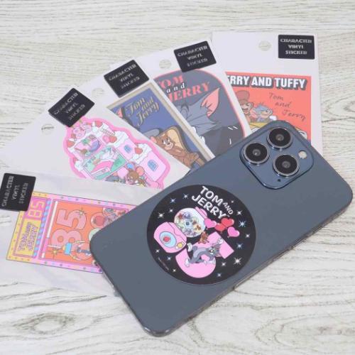 トムとジェリー ダイカットシール キャラクターステッカー 演奏 ワーナーブラザース キャラクター グッズ メール便可
